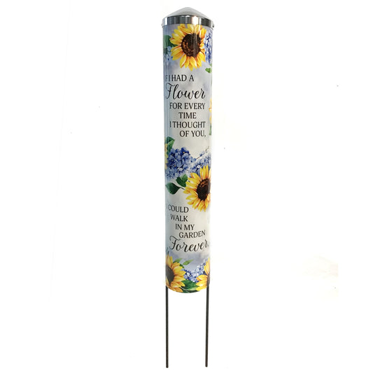 Memorial Pole Walk In Garden