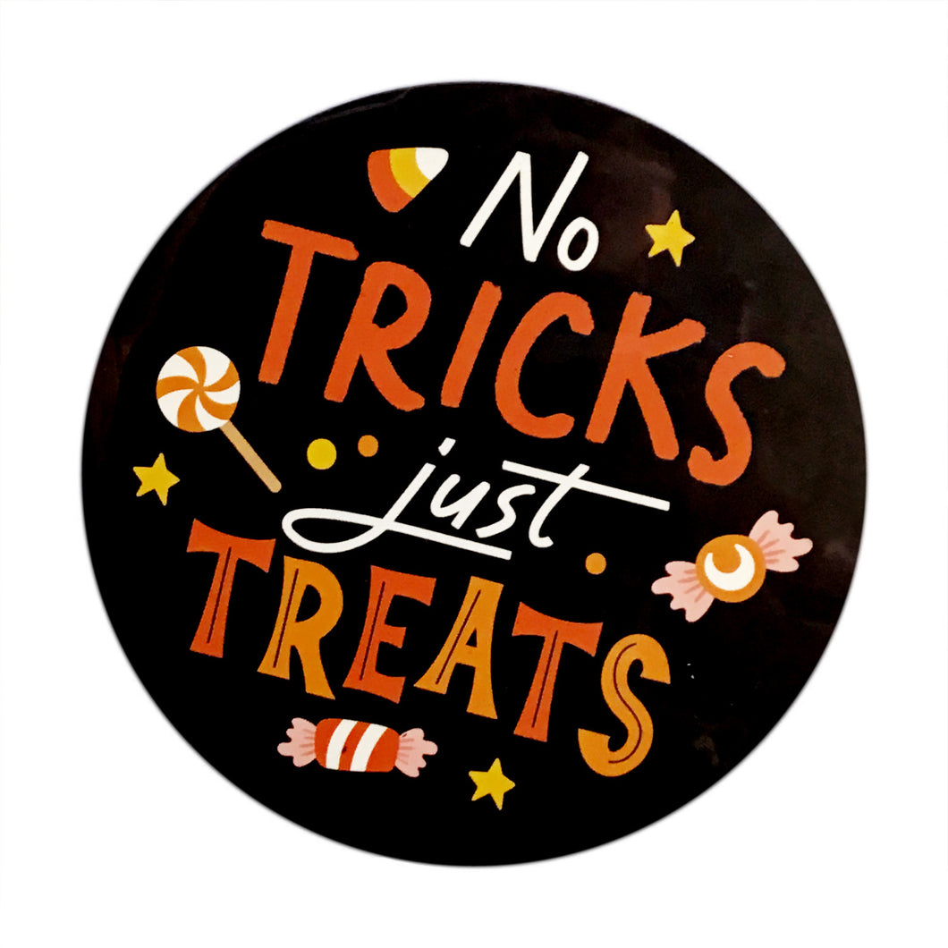 No Tricks, Justs Treats Magnet