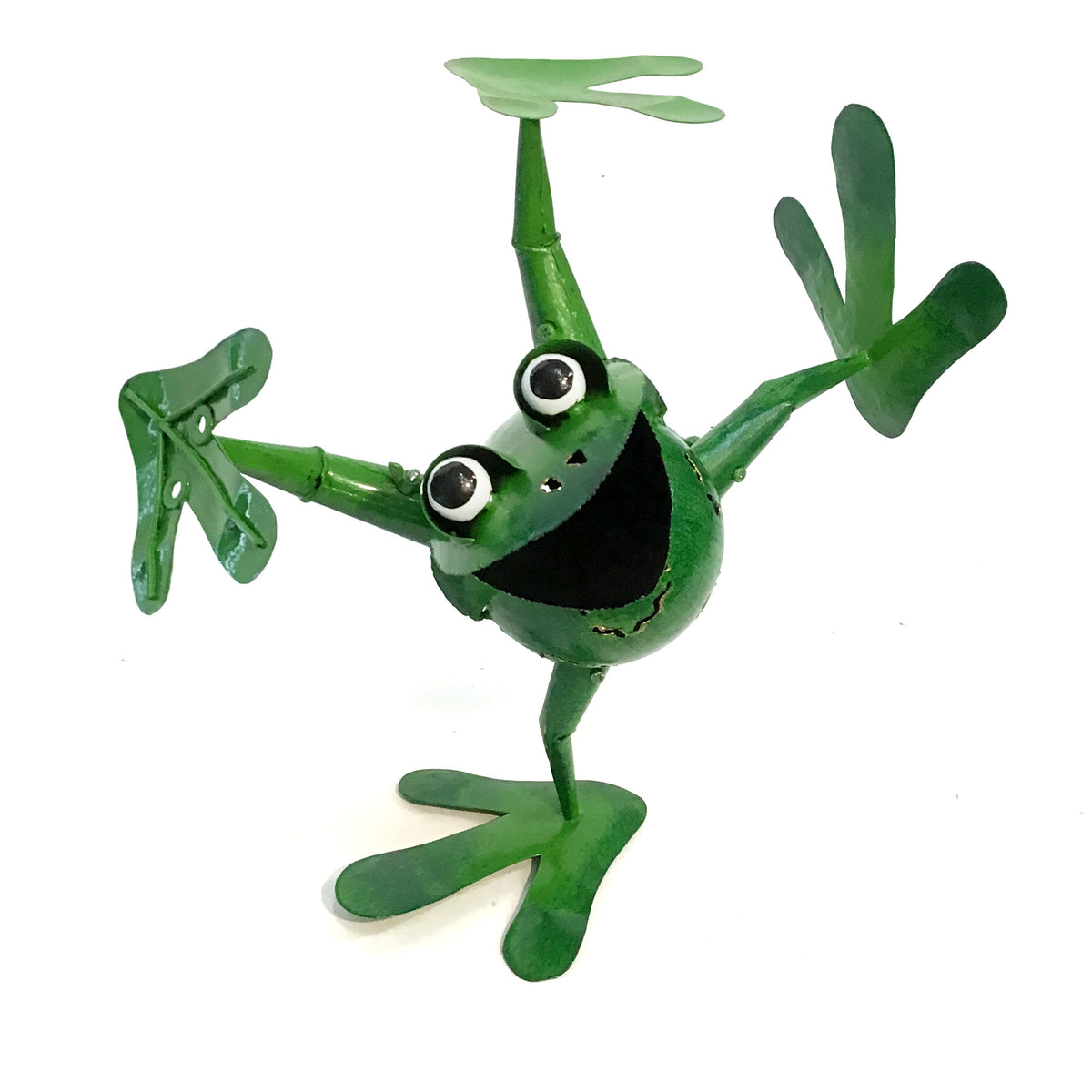 Izzy, Frog Sculpture