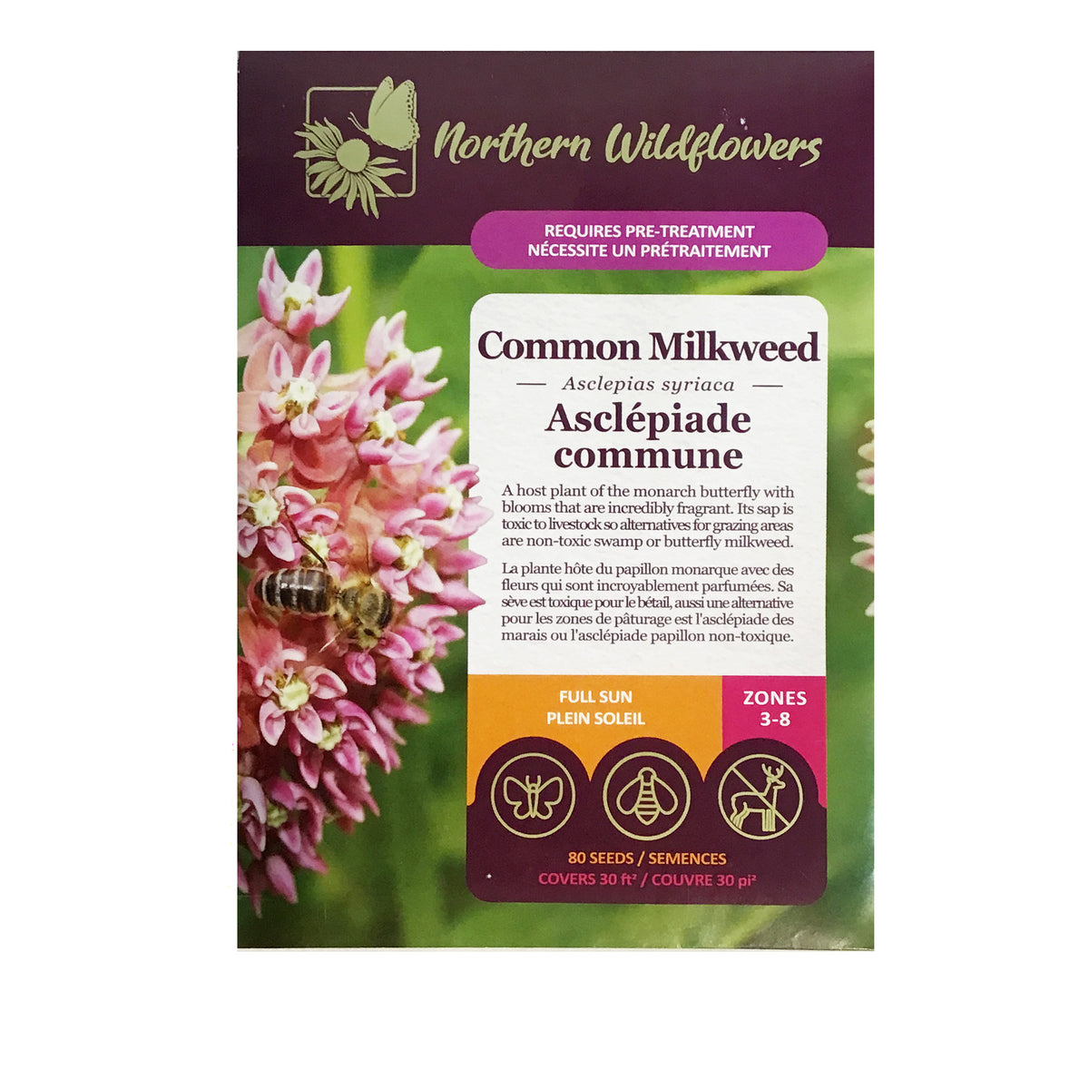 Common Milkweed Seeds, NW
