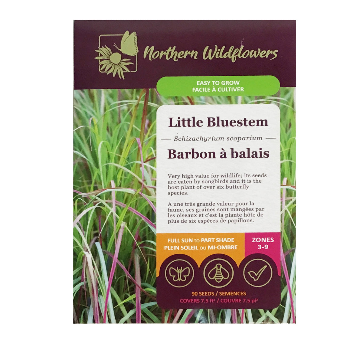 Little Bluestem Seeds, NW