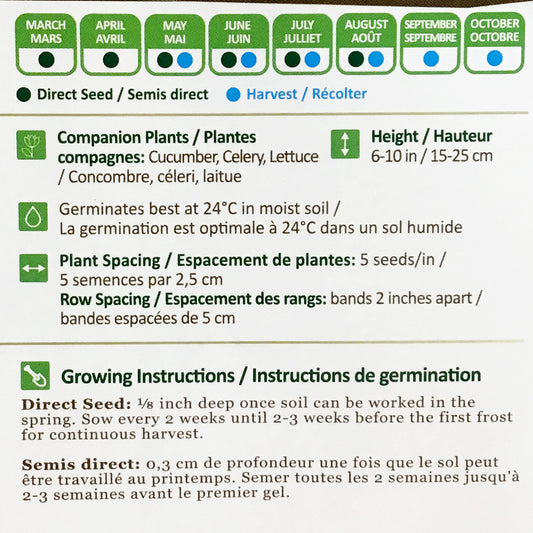 Arugula - Roquette Seeds, NW