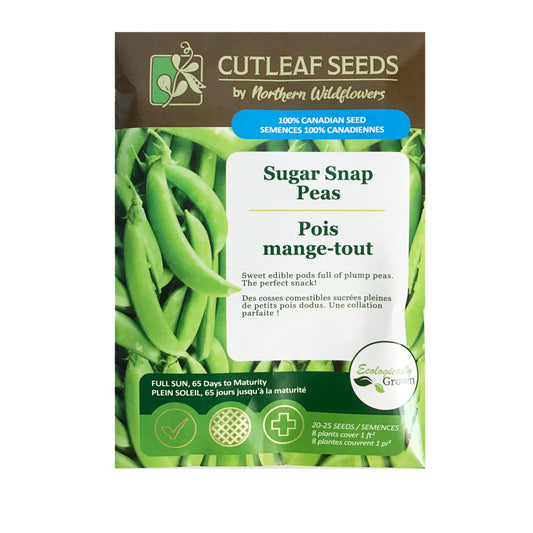 Pea - Sugar Snap (Organic) Seeds, nw