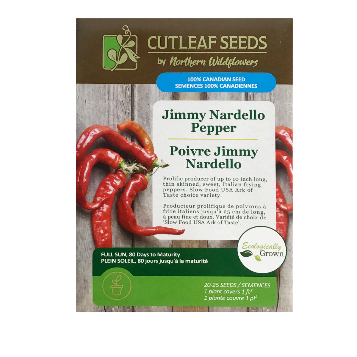Pepper - Jimmy Nardello Seeds, NW