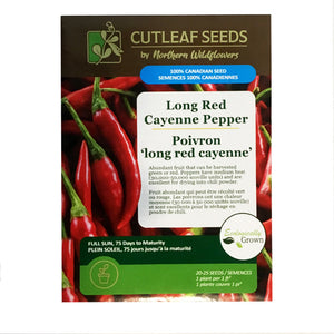 Pepper - Long Red Cayenne Seeds,