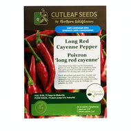Pepper - Long Red Cayenne Seeds,