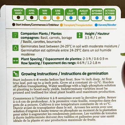 Tomato - Dark Tiger Seeds, NW