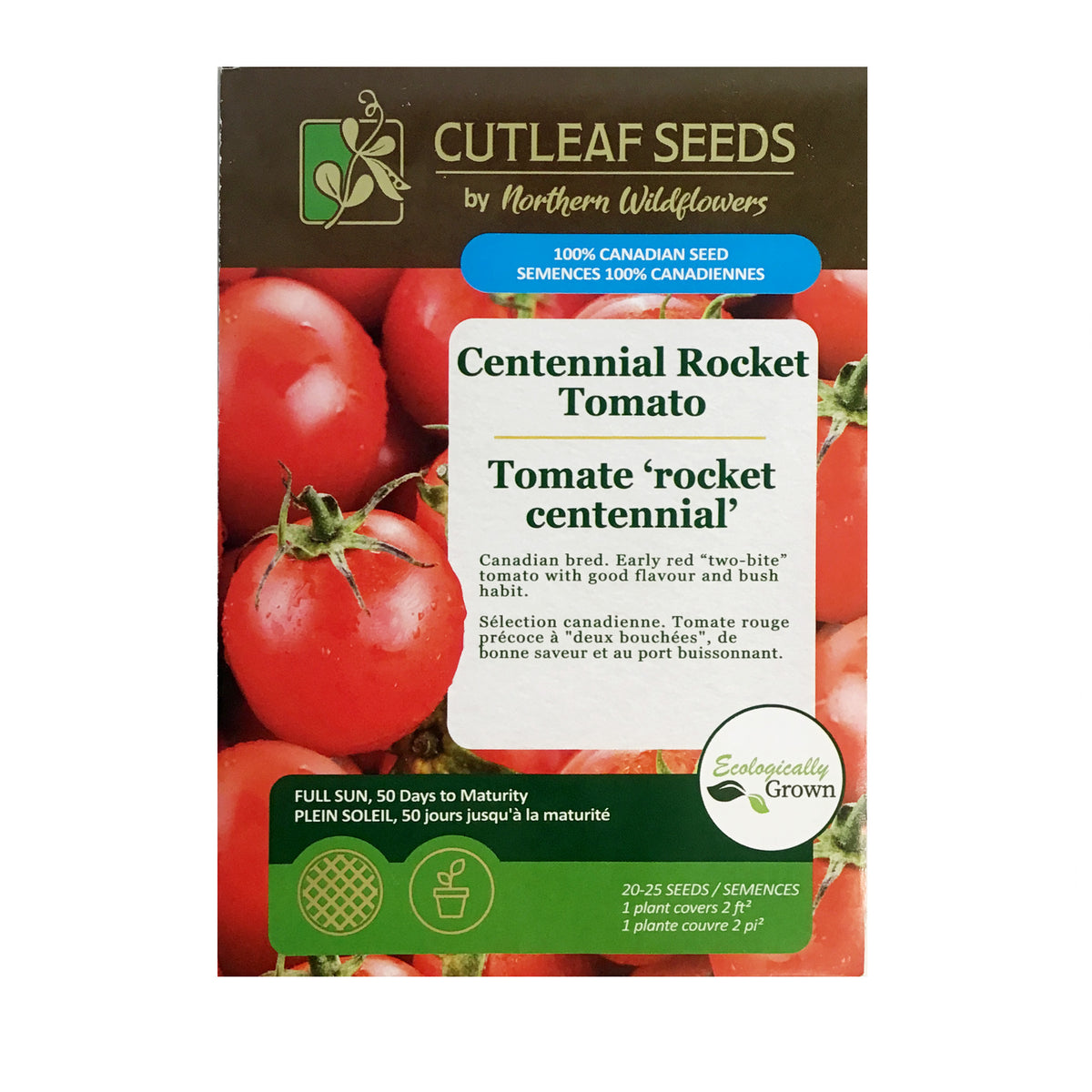 Tomato - Centennial Rocket (Organic) Seeds, NW