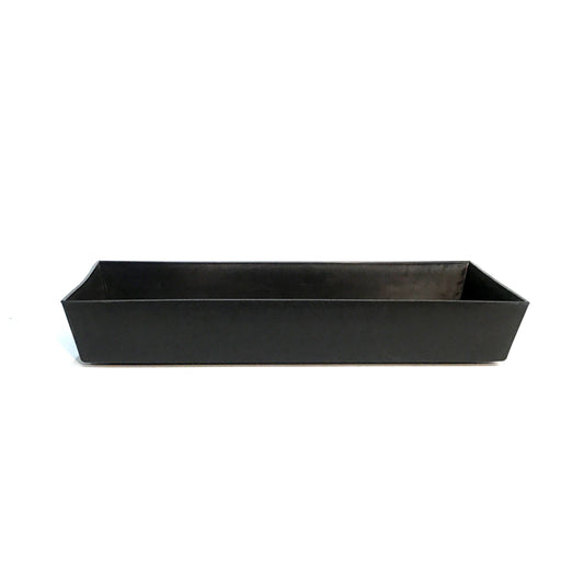 Planter, Black Plastic Rectangle
