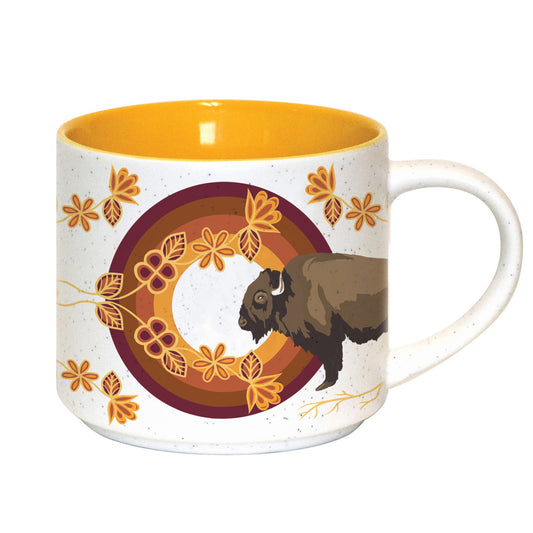 Ceramic Mug, Buffaloes, 16oz