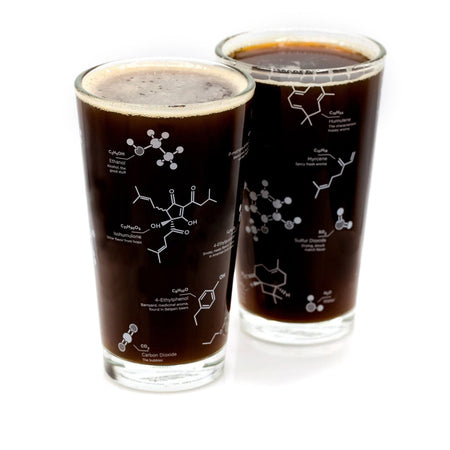 16oz Pint Glass, Beer Chemistry