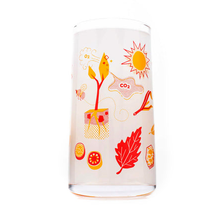 Retro Botany Glass