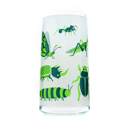 Retro Insects Glass