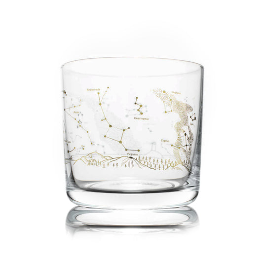 Night Sky Whiskey Glass