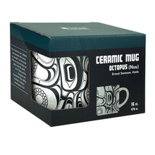 Load image into Gallery viewer, Ceramic Mug, Octopus, 16oz
