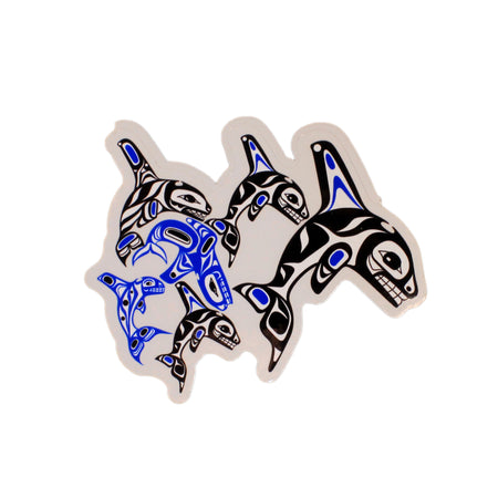 Orca Family Decal