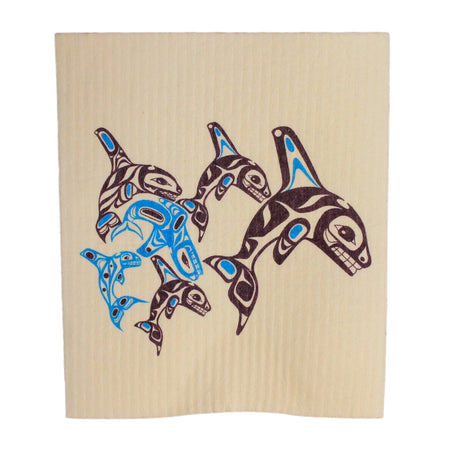 Orca Family Eco Cloth