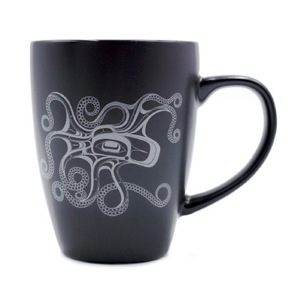 Ceramic Mug, Octopus, 14oz