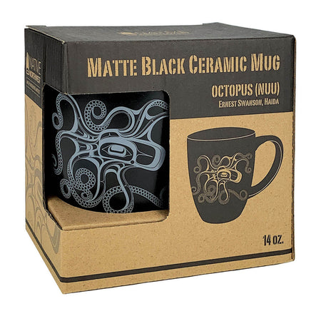 Ceramic Mug, Octopus, 14oz