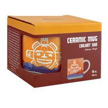 Load image into Gallery viewer, Ceramic Mug, Chilkat Sun 16oz
