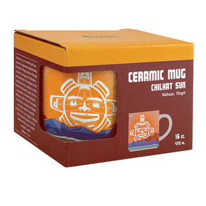 Ceramic Mug, Chilkat Sun 16oz