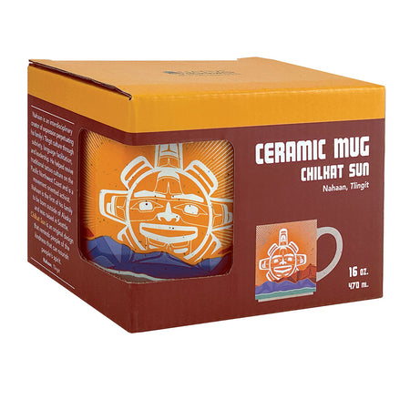 Ceramic Mug, Chilkat Sun 16oz