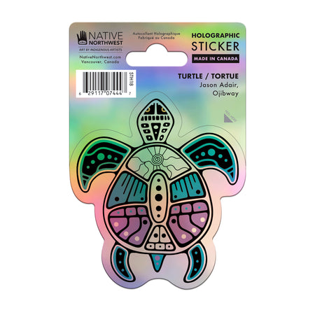 Turtle Holographic Sticker