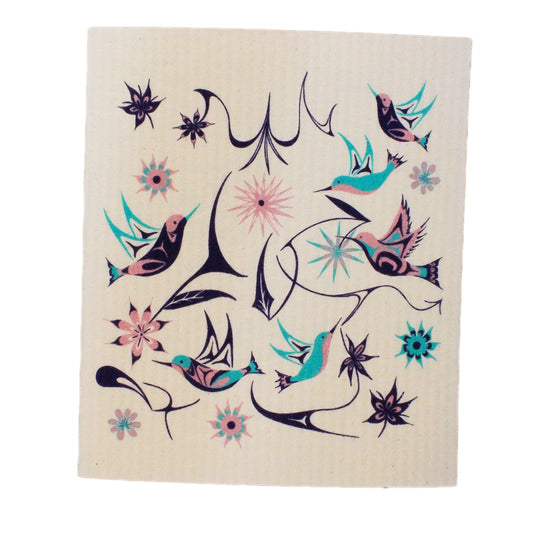 Hummingbirds Eco Cloth