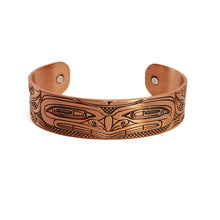 Load image into Gallery viewer, Grizzly Bear Copper Bracelet
