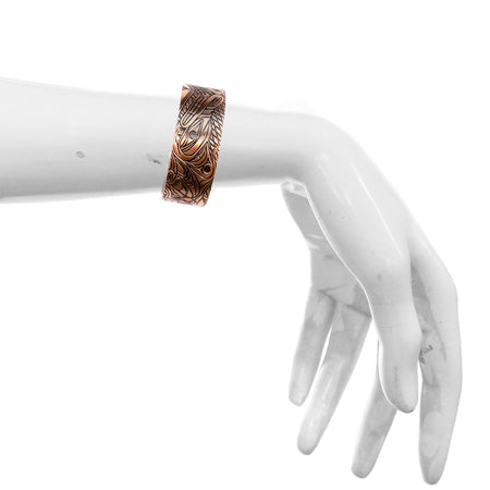 Wolves Copper Bracelet