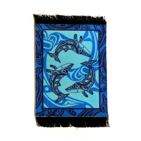 Humpback Whale Blanket Coaster