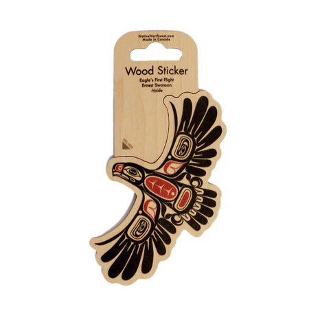 Raven Wood Sticker