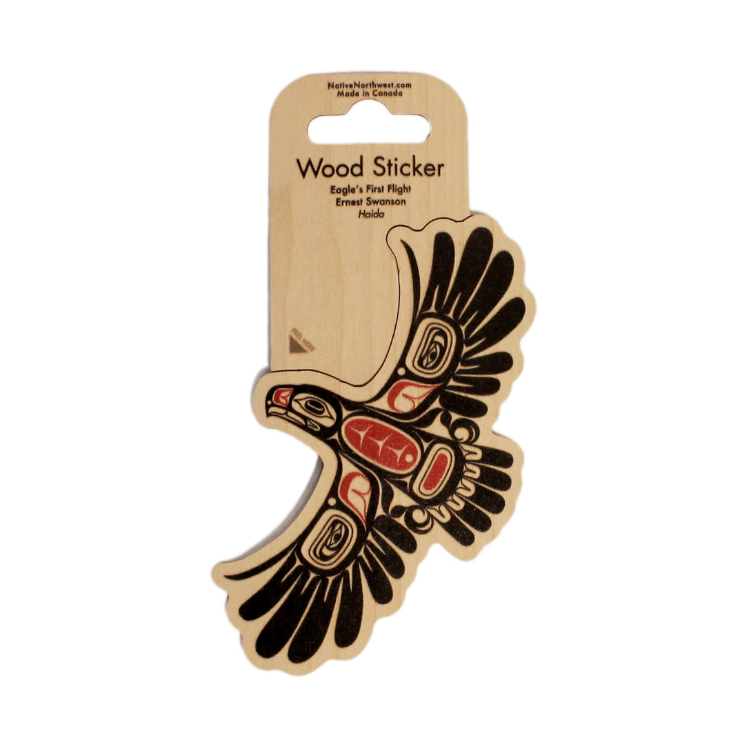 Raven Wood Sticker