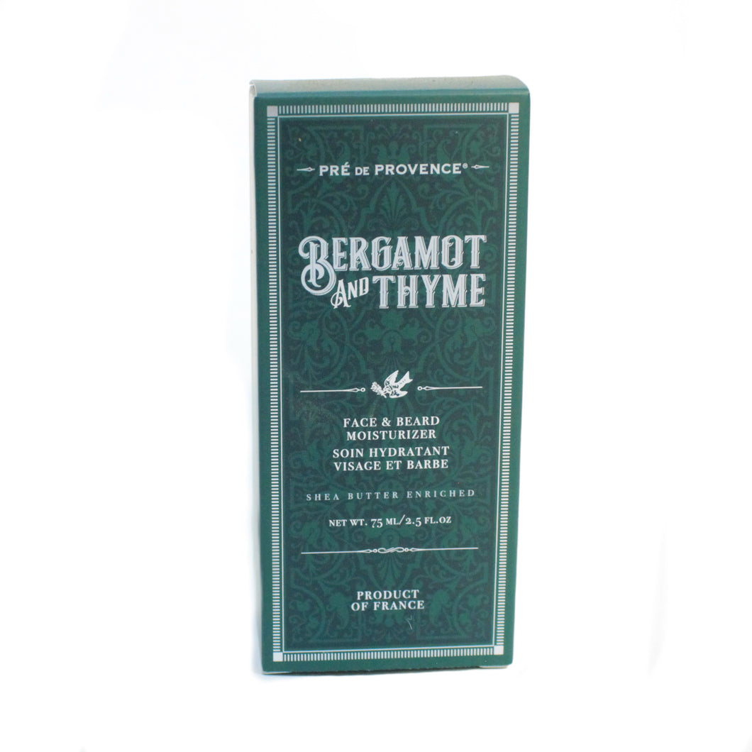 Mens Bergamot & Thyme Face & Beard Cream, 75ml