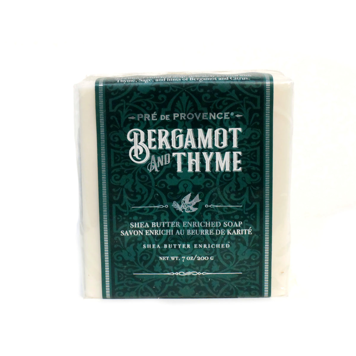 Mens Bergamot & Thyme Cube Soap, 200g