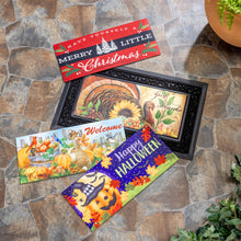 Load image into Gallery viewer, Black Scroll Sassafras Switch Door Mat Tray
