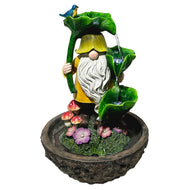 Tabletop Summer Gnome Fountain