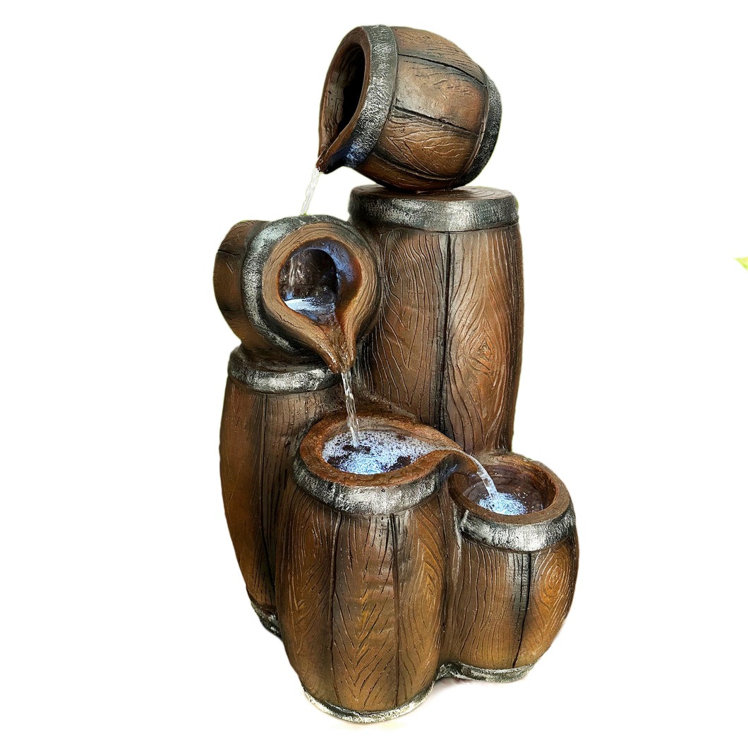Barrel Spill Fountain