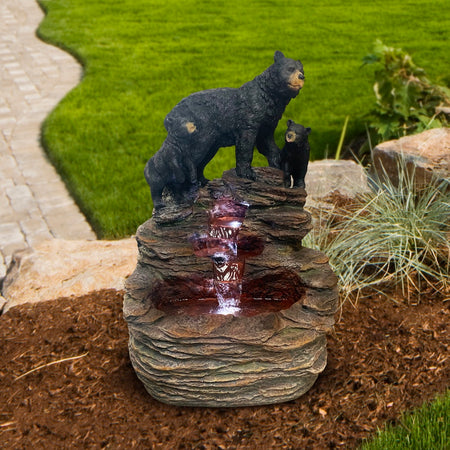 Bear Family Fountain