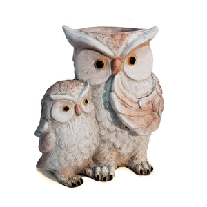 Duo Owl PLanter
