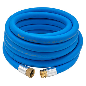 Green Line Blue Aqua Water Hose, 5/8 x 25ft