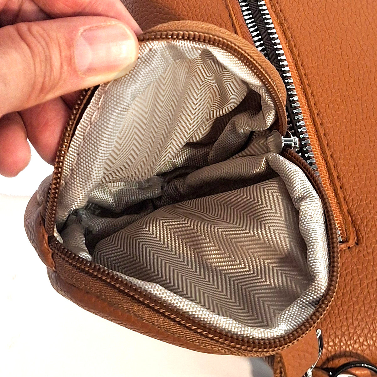 Emma Belt Bag W/ Coin Purse, Caramel