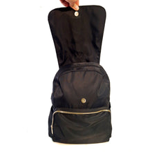 Load image into Gallery viewer, Olivia Nylon Backpack, Black
