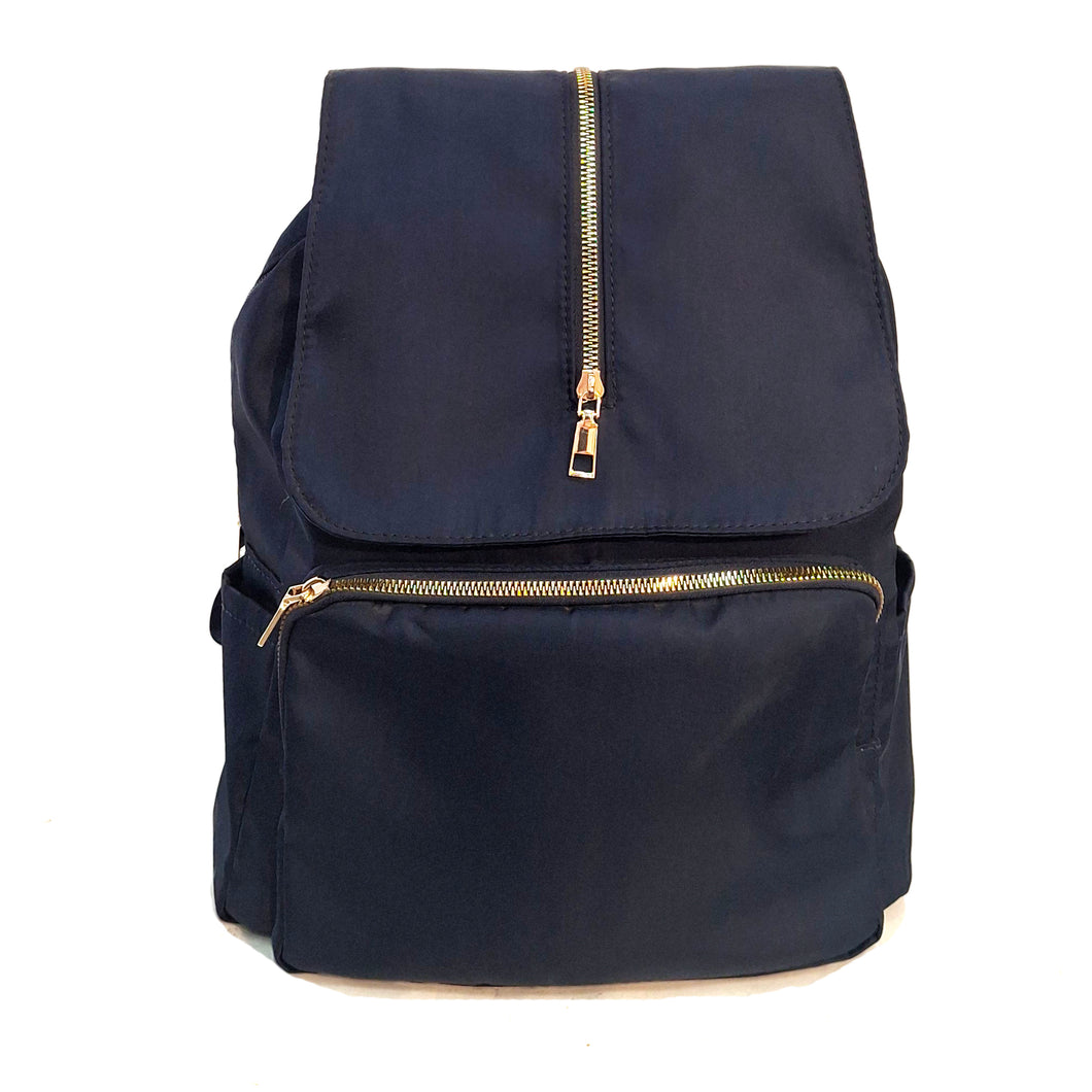 Olivia Nylon Backpack, Navy