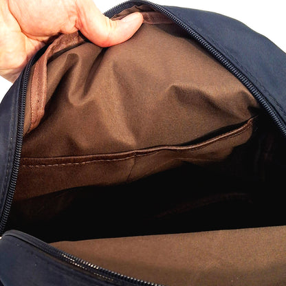 Olivia Nylon Backpack, Navy