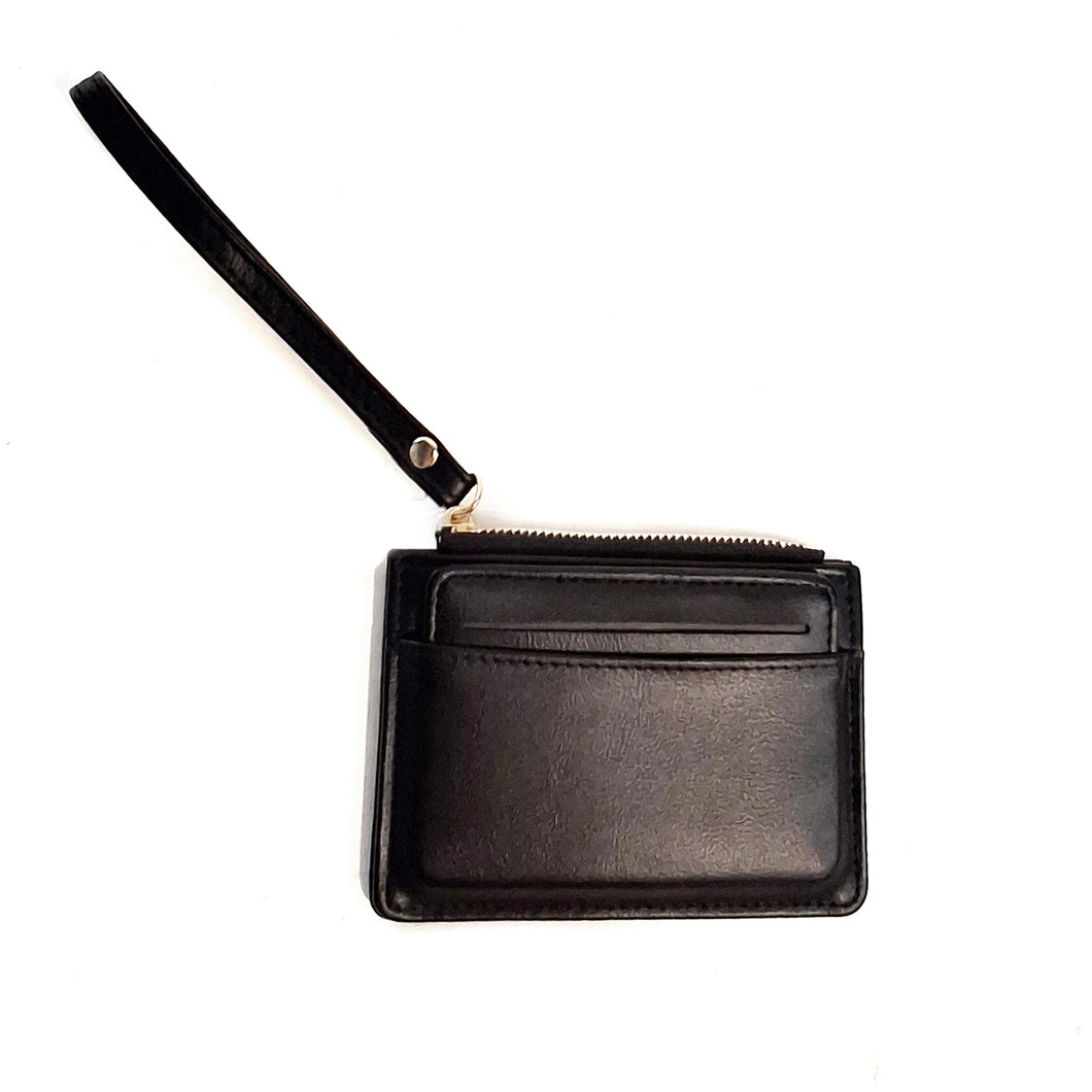Two Piece Small Wallet, Black