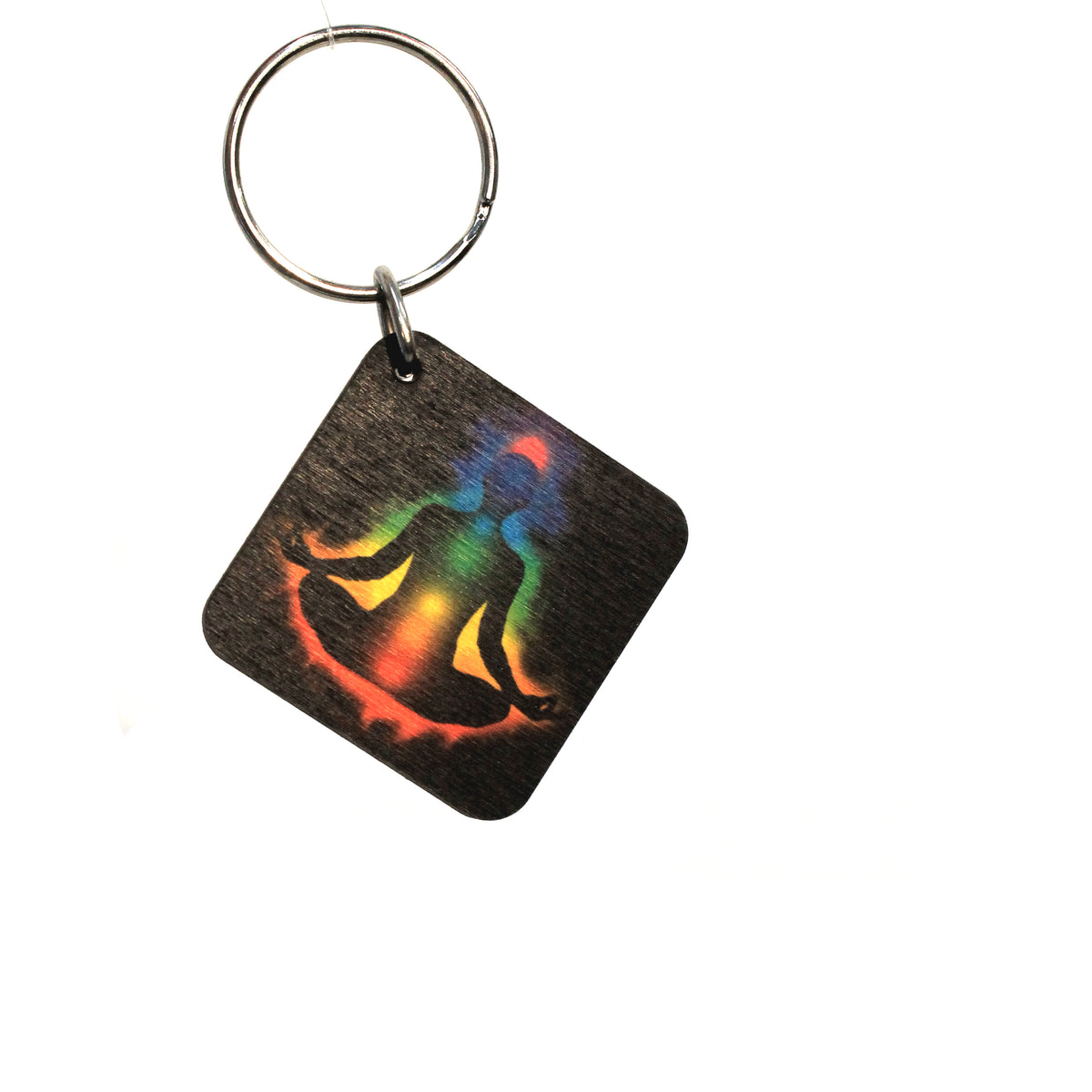 Wooden Spiritual Keychain