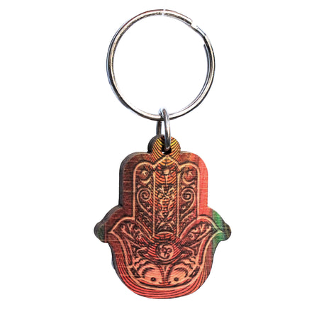 Wooden Spiritual Keychain