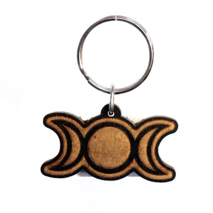Wooden Spiritual Keychain