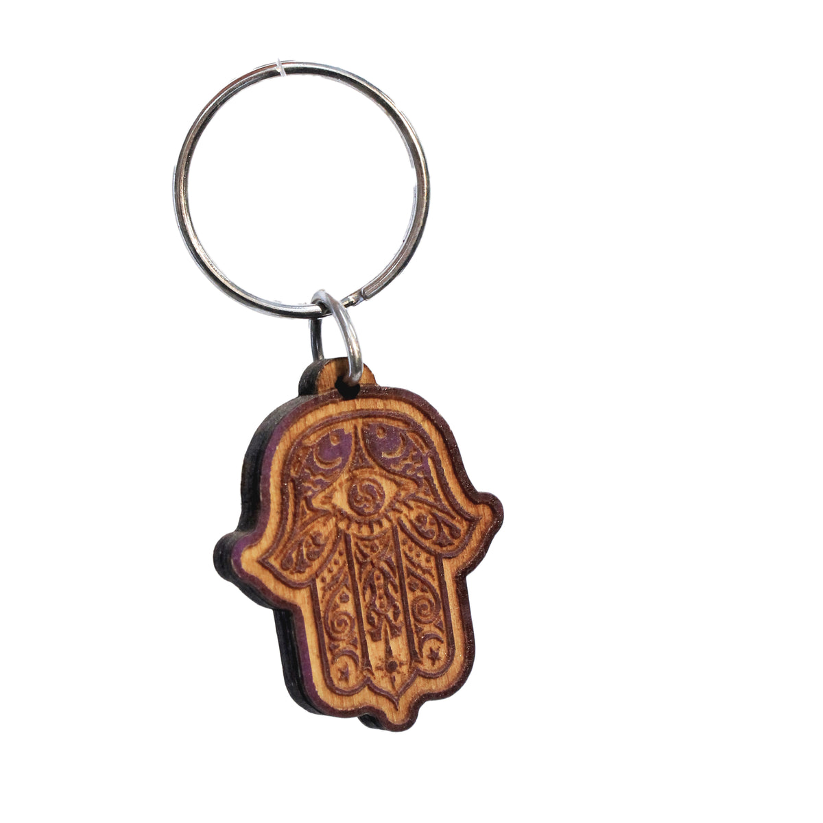 Wooden Spiritual Keychain